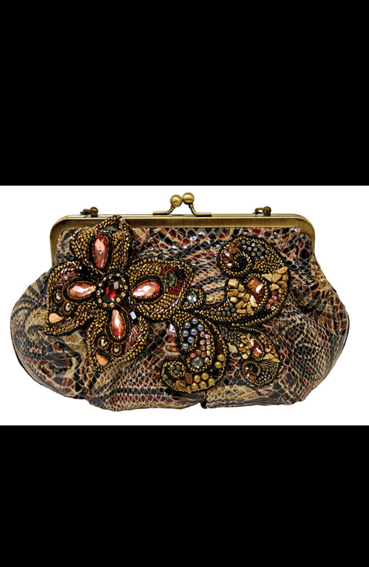 New with Tags Mary Frances Beaded Bag “Fancy That”